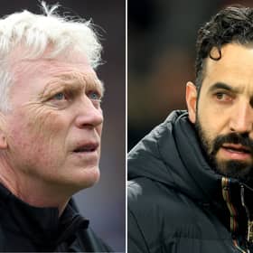 David Moyes and Ruben Amorim