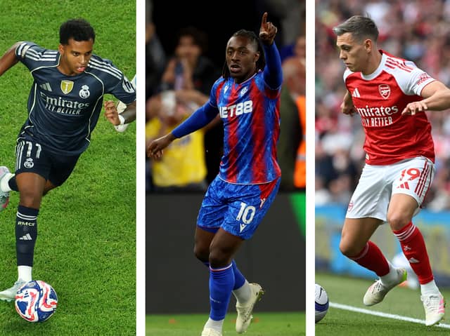 Rodrygo, Eberechi Eze and Leandro Trossard could all be in Arsenal's transfer plans this summer | National World/Getty Images