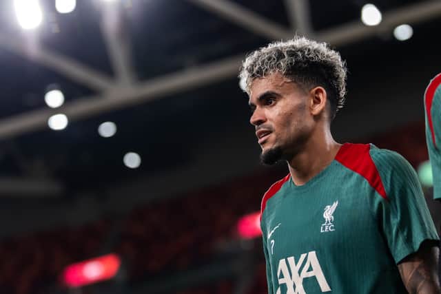 Luis Diaz faces an uncertain future at Liverpool.