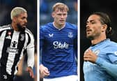 Douglas Luiz, Jarrad Branthwaite and Jack Grealish could all line up together for Everton this season | National World / Getty Images