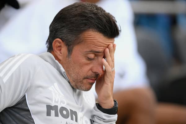 Marco Silva shows his frustration in Fulham's pre-season friendly against Eintracht Frankfurt | Alex Broadway/Getty Images
