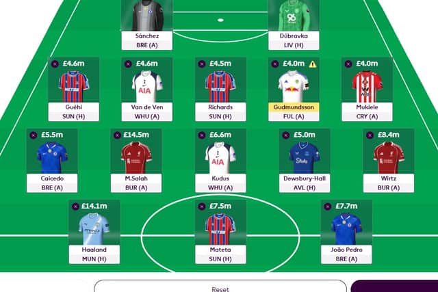 Our expert's FPL wildcard team