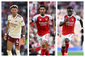 White, Saliba & Saka: Latest Arsenal injury news and expected return dates ahead of Nottingham Forest match