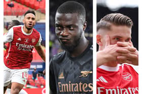 Three of Arsenal's most expensive signings of all time.