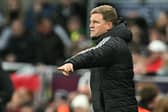Newcastle United head coach Eddie Howe