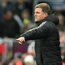 Newcastle United head coach Eddie Howe