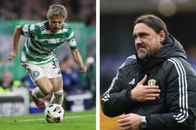 Could Daizen Maeda be heading from Celtic to Daniel Farke's Leeds United in the January transfer window? | National World / Getty Images