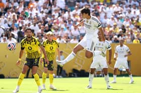 Gonzalo Garcia opens the scoring for Real Madrid against Borussia Dortmund at the Club World Cup | Luke Hales/Getty Images