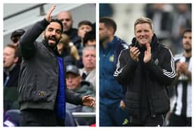 Ruben Amorim and Eddie Howe 