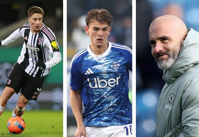 Juventus winger Kenan Yildiz and Como star Nico Paz could be among Enzo Maresca's targets for Chelsea in the January transfer window | National World / Getty Images