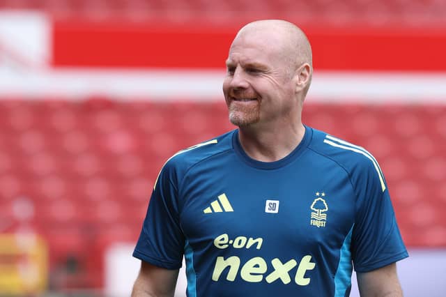 Sean Dyche at Nottingham Forest's City Ground | David Rogers/Getty Images