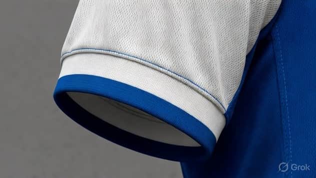 An AI-designed Everton shirt | Grok