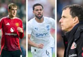 Could Renan Lodi and Manchester United midfielder Toby Collyer join Regis Le Bris at Sunderland in the January transfer window? | National World / Getty Images