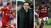 Could Liverpool winger Lewis Koumas and Flamengo's Gonzalo Plata be joining Unai Emery at Aston Villa in the January transfer window? | National World / Getty Images