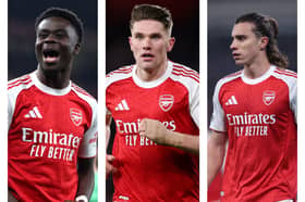 Arsenal face Liverpool at the Emirates on Thursday.