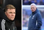 Will Newcastle's Eddie Howe or Everton boss David Moyes be interested in Oleksandr Zinchenko? | National World / Getty Images