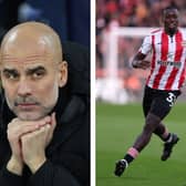 Could Manchester City boss Pep Guardiola sign Brentford's Michael Kayode? | National World / Getty Images