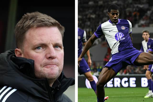 Could Toulouse's Dayann Methalie link up with Newcastle United boss Eddie Howe in the January transfer window? | National World / Getty Images