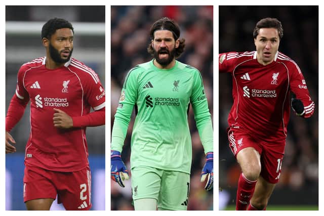 Gomez, Alisson & Chiesa: Latest Liverpool injury news and expected return dates