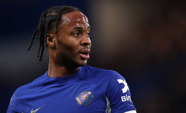 Raheem Sterling has departed Chelsea after seeing his contract terminated.