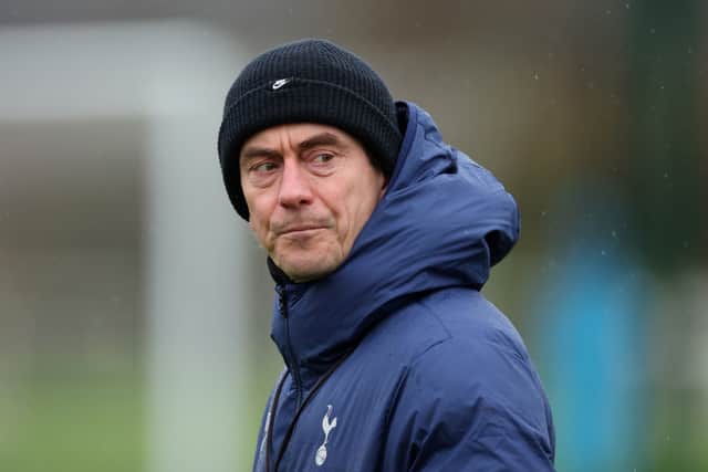 Spurs manager Thomas Frank.