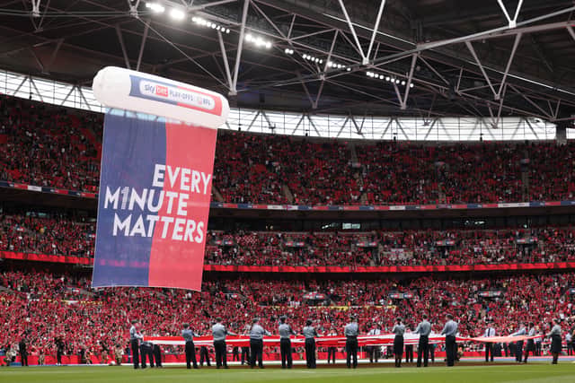 All 36 EFL matches are scheduled to kick off one minute later than normal