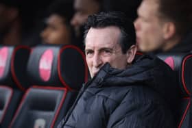 Aston Villa boss Unai Emery
