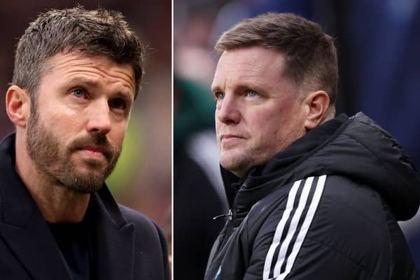 Michael Carrick and Eddie Howe