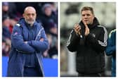 Nuno Espirito Santo and Eddie Howe