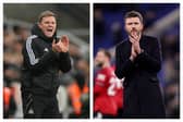 Eddie Howe and Michael Carrick.