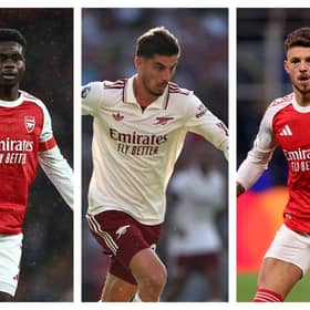 Bukayo Saka, Kai Havertz & Ben White