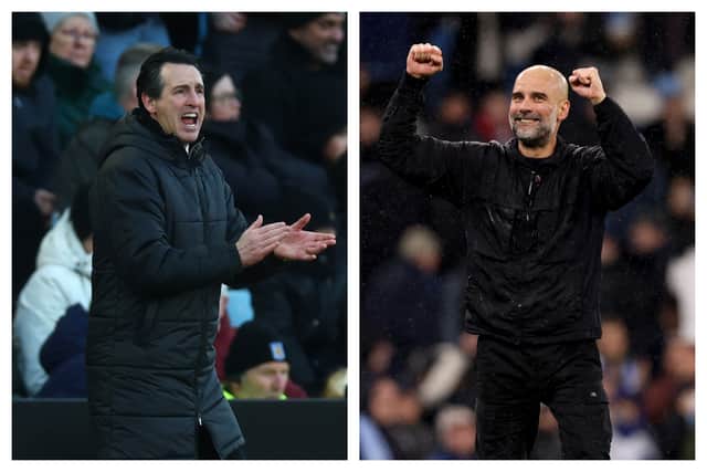 Unai Emery & Pep Guardiola