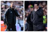 Eddie Howe & Unai Emery.