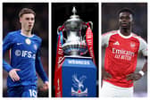 Chelsea and Arsenal are among the sides in fifth round action.