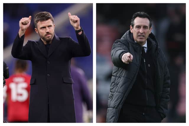 Michael Carrick & Unai Emery