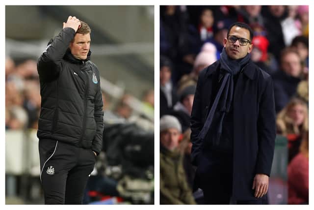 Eddie Howe & Liam Rosenior