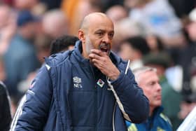 Nuno Espirito Santo looks thoughtful during a recent game against Aston Villa.