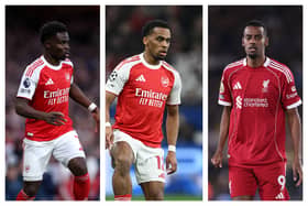Bukayo Saka, Jurriën Timber & Alexander Isak