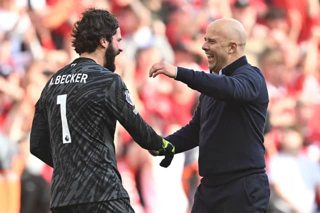 Alisson Becker & Arne Slot