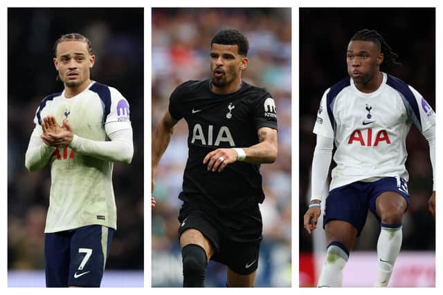 Xavi Simons, Dominic Solanke & Destiny Udogie