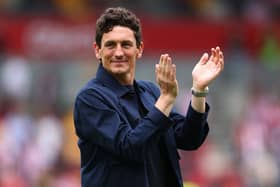 Brentford manager Keith Andrews.
