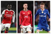 Bukayo Saka, Benjamin Šeško & Cole Palmer