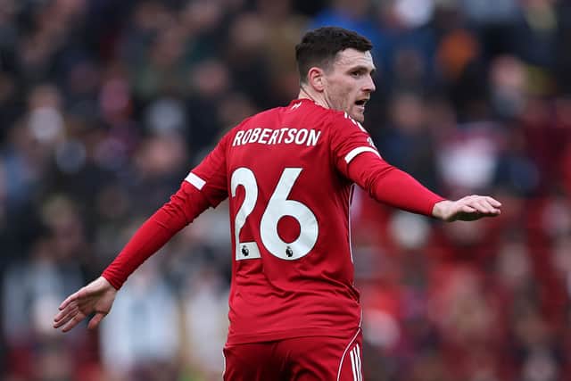Andrew Robertson is set to leave Liverpool this summer