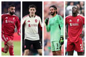 Mohamed Salah, Florian Wirtz, Alisson Becker & Ibrahima Konaté