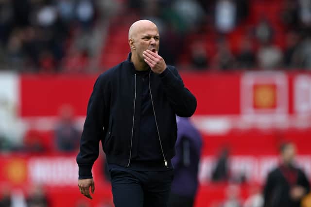 Liverpool head coach Arne Slot