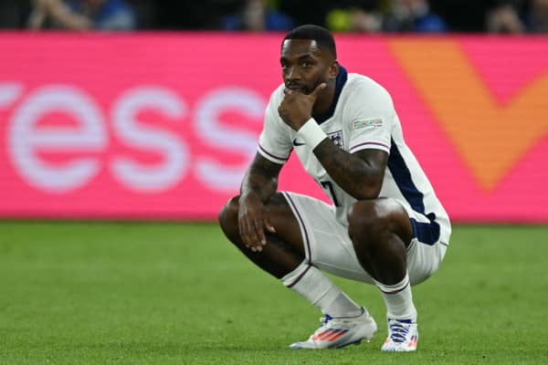 Ivan Toney after England's defeat to Spain in the final of Euro 2024.