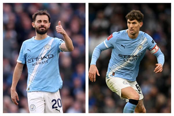 Bernardo Silva & John Stones are set to make their final appearances for Manchester City.