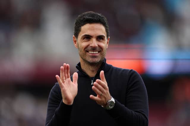 Arsenal head coach Mikel Arteta