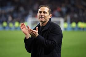 Coventry City head coach Frank Lampard