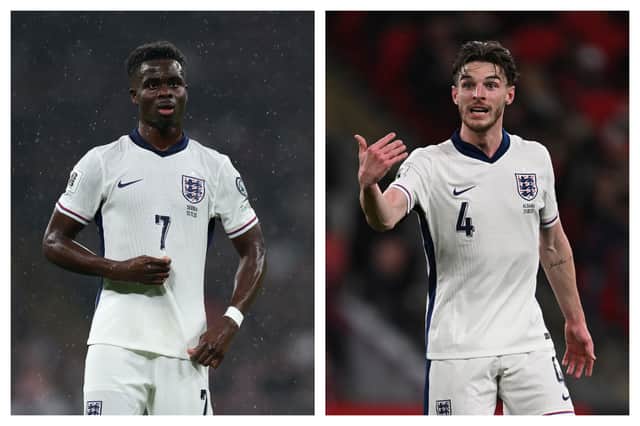 Bukayo Saka & Declan Rice